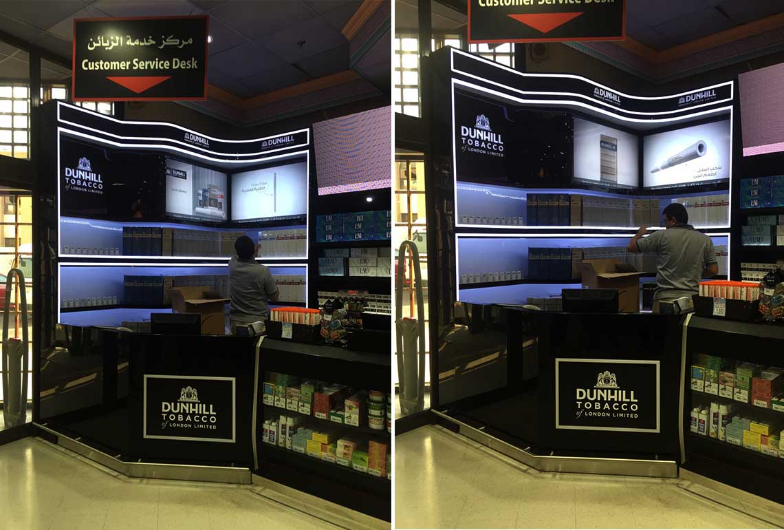 DUNHILL Stands 