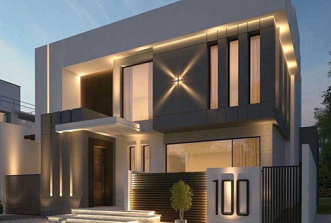 Home facade lighting