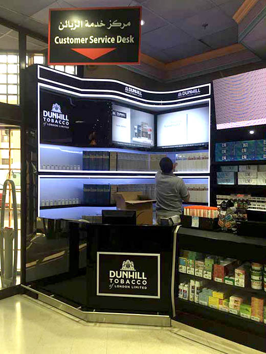 DUNHILL Stands 